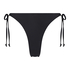Doha Cheeky Tanga Bikini Bottoms, Black