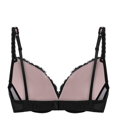 Dorothy Padded Underwired Bra, Black