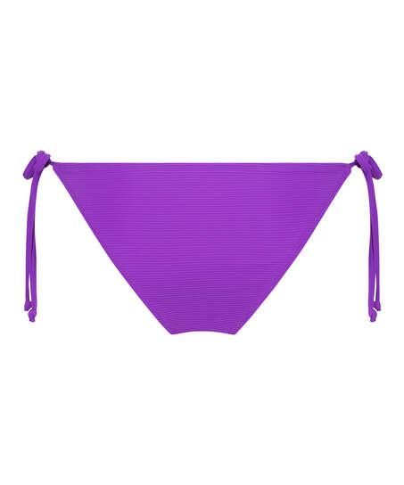 Texture Bikini Bottoms, Purple