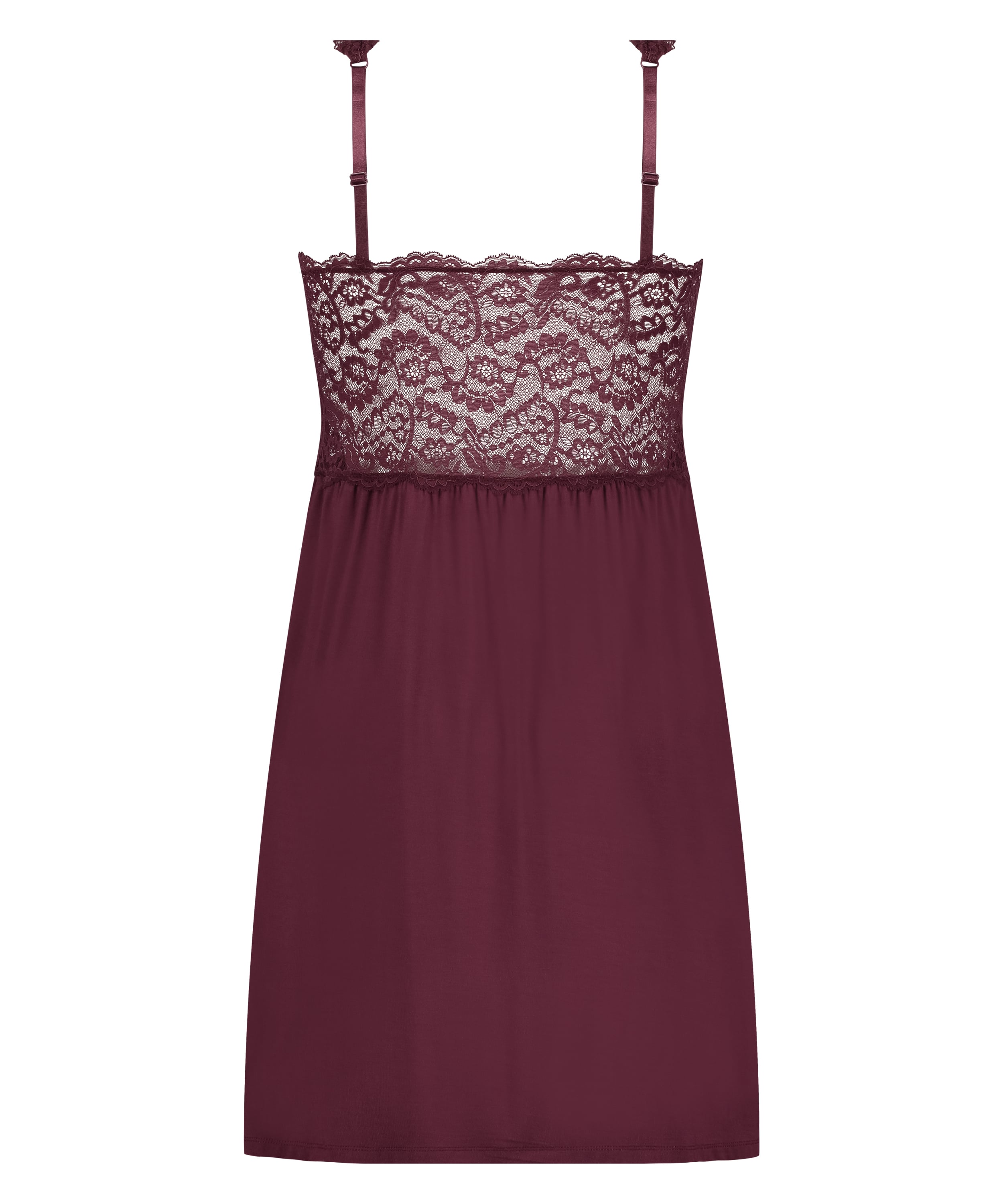 Nora Lace Slip Dress, Purple, main
