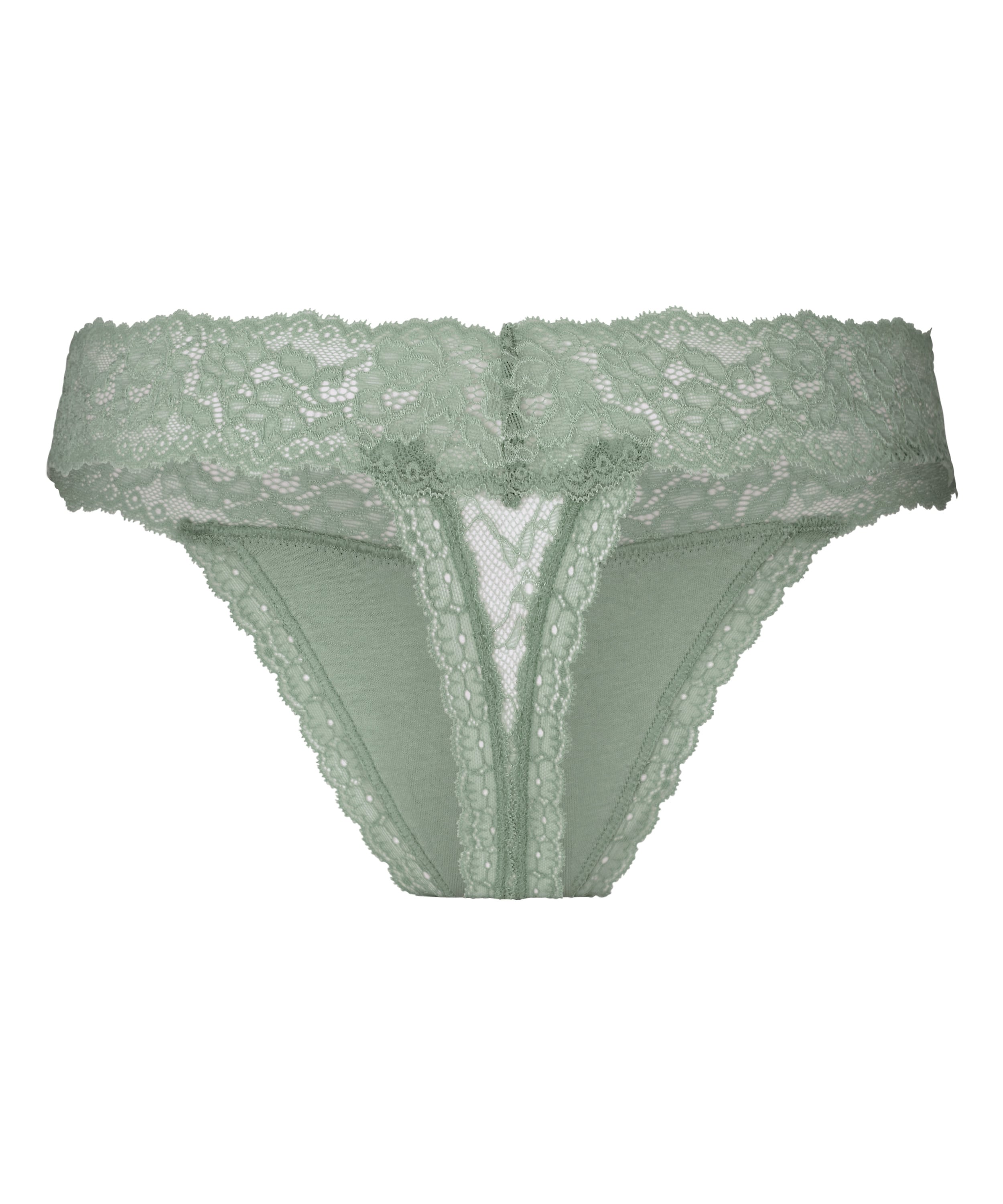 Madison Extra Low Thong, Green, main