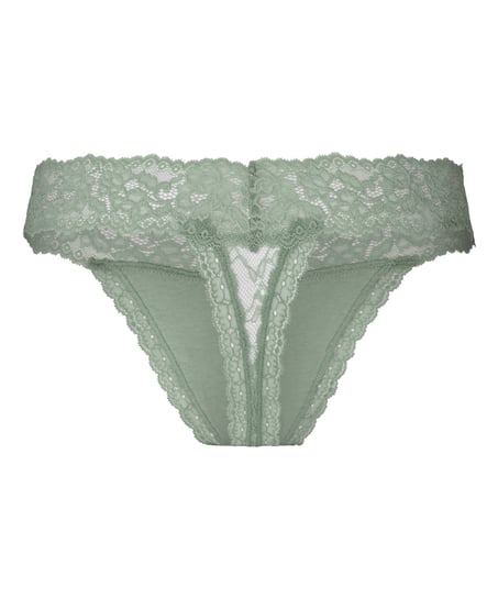 Madison Extra Low Thong, Green