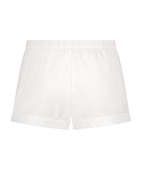 Cotton shorts, White