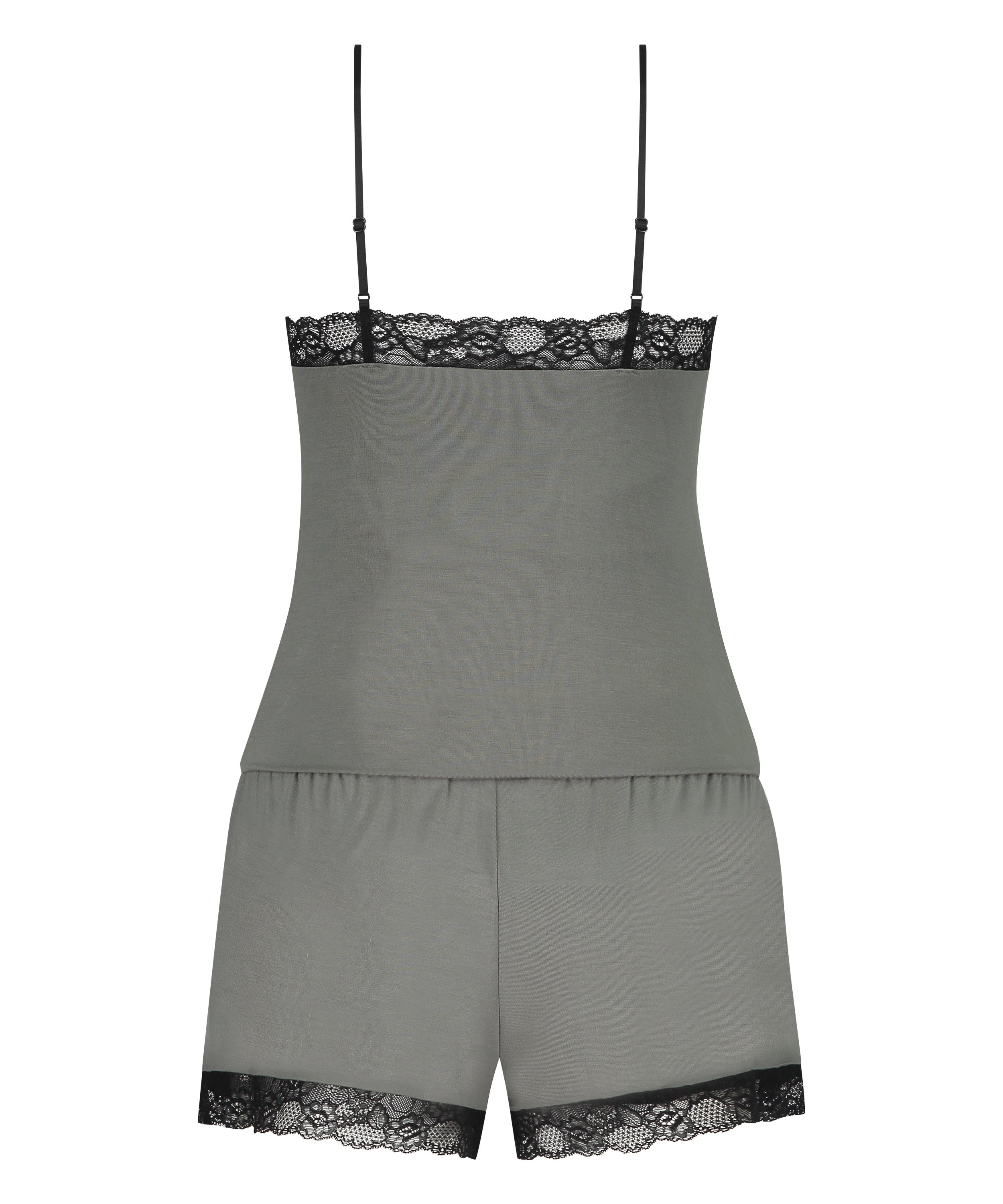 Cami Short Pyjama Set, Green, main