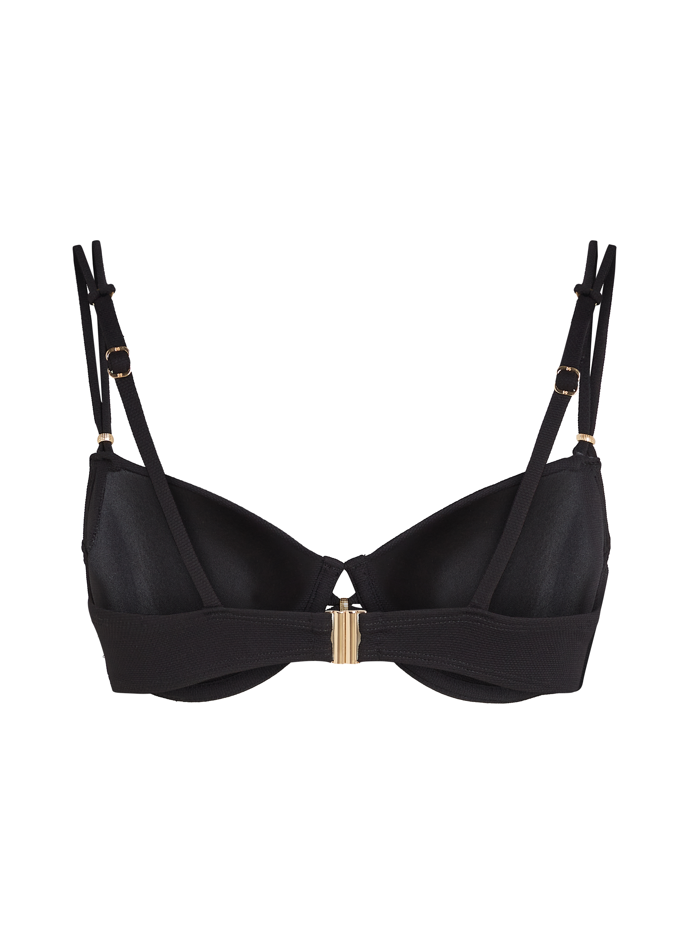 Holbox Bikini Top, Black, main