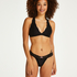 Elliena Extra Low V Thong, Black