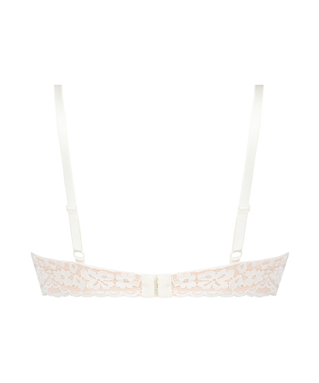 Rose Non-Padded Underwired Bra, White