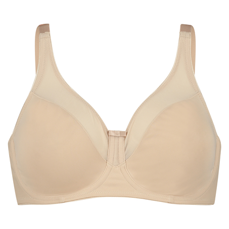 Nina Non-Padded Underwired Minimizer Bra, Beige
