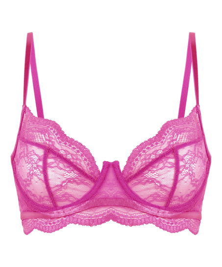 Isabelle Non-Padded Underwired Bra, Purple