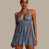 Magdalena Slip Dress, Blue