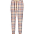 Petite Twill Check Pyjama Pants, Beige