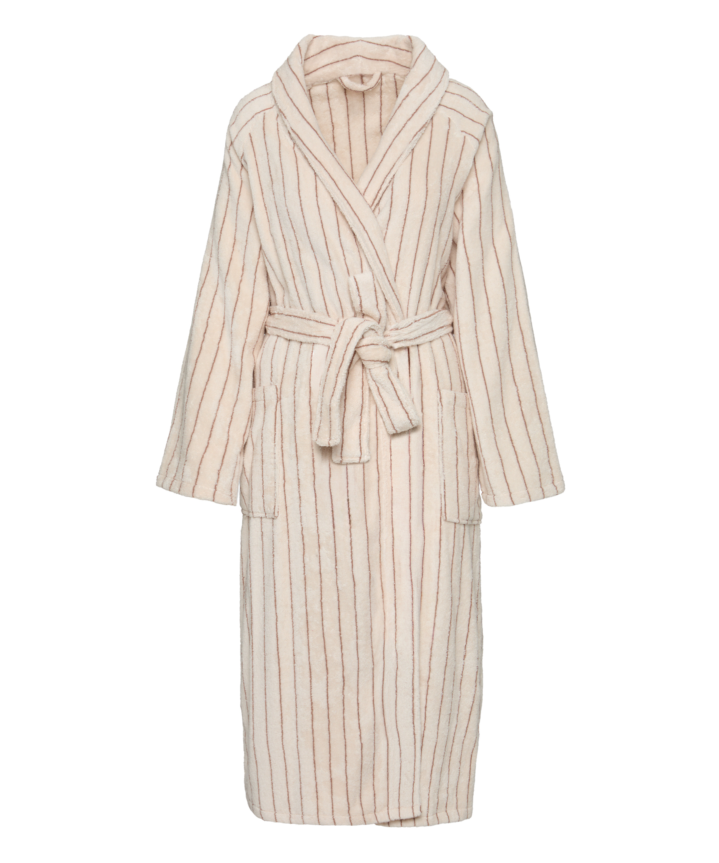 Toweling Robe, Beige, main
