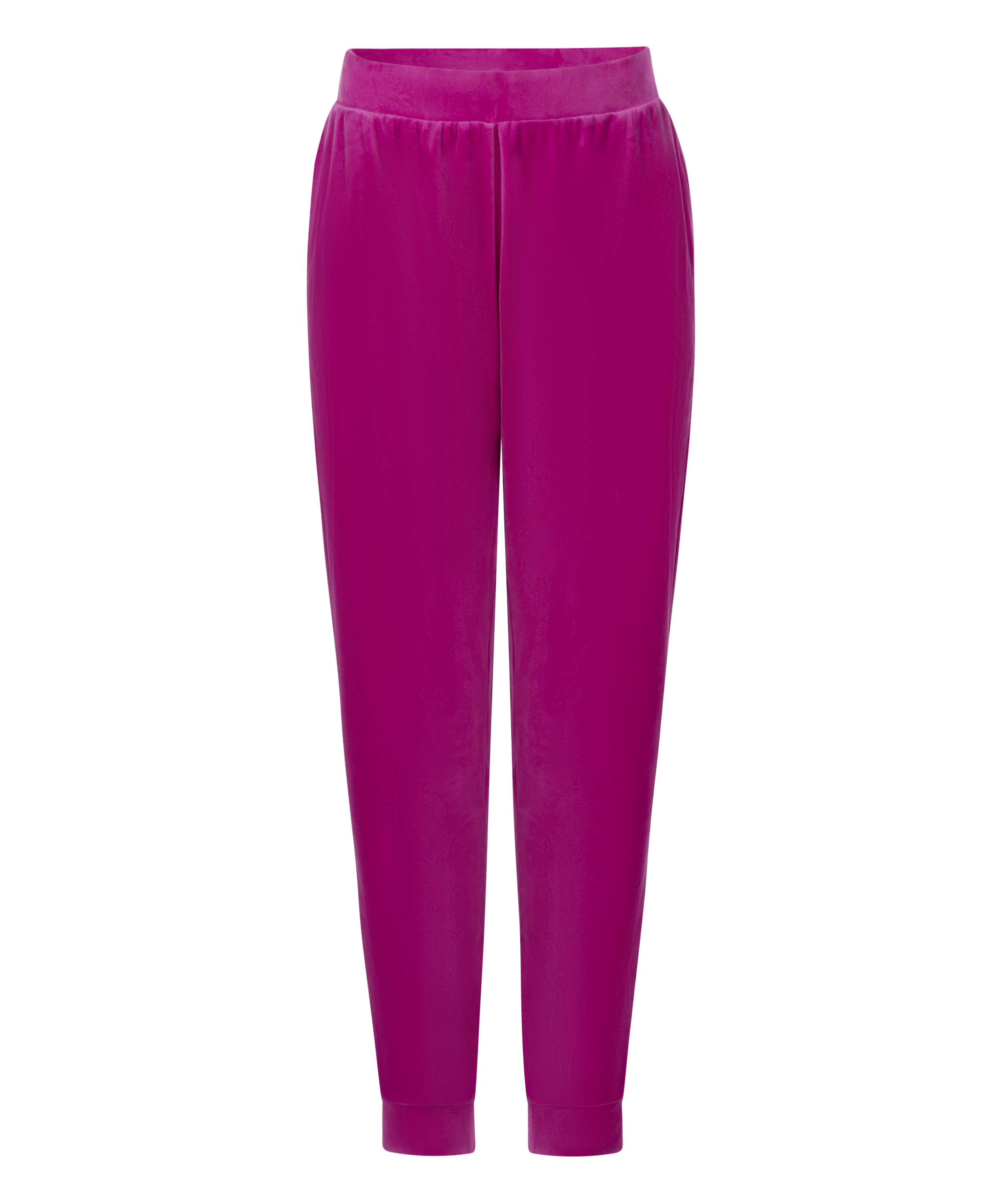 Velours Jogging Pants, Pink, main