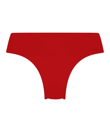 Invisible Lace Back Brazilian, Red