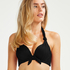 Galibi padded push-up underwired bikini top I AM Danielle Cup A - E, Black