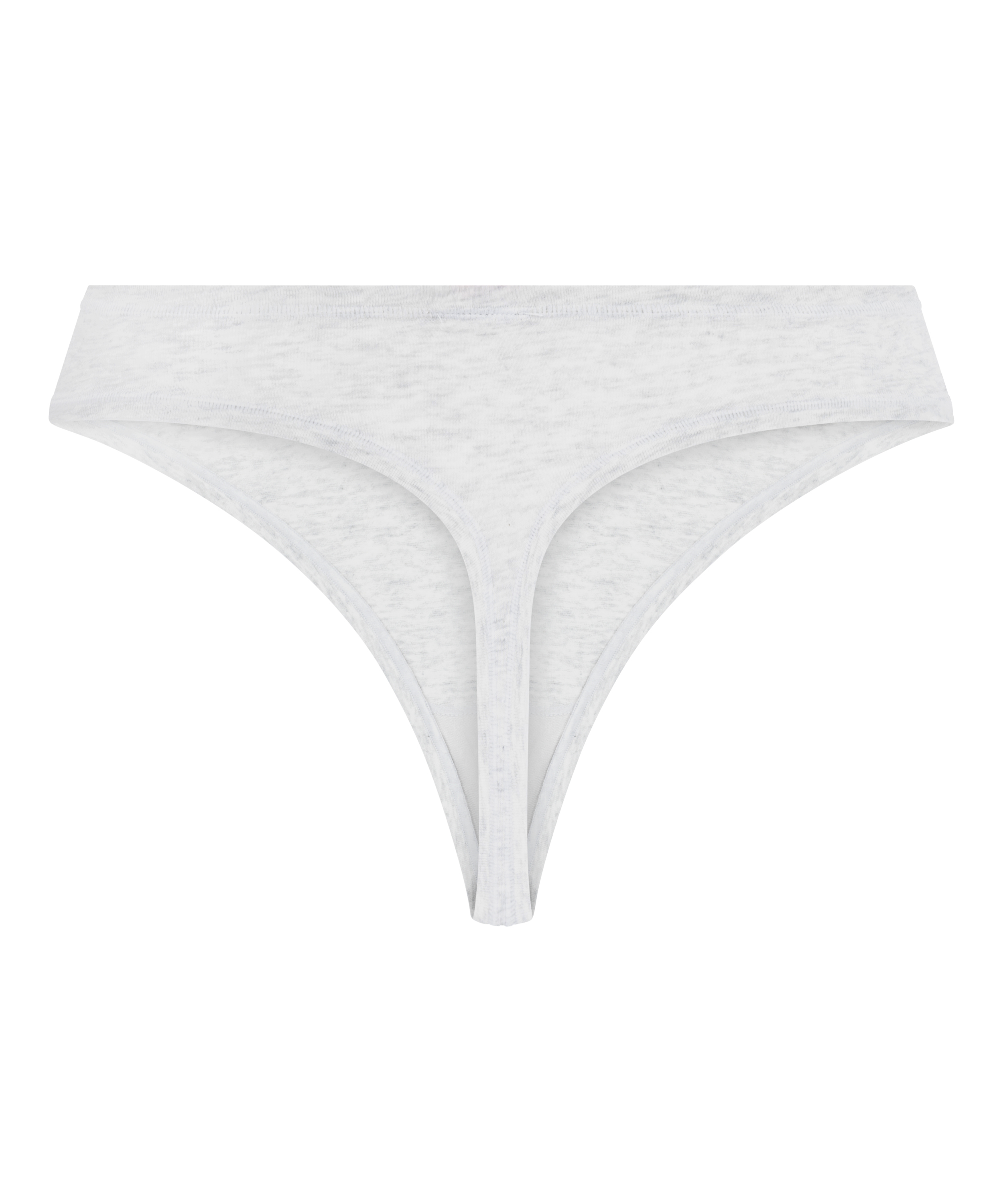 Thong Soft Cotton, Gray, main