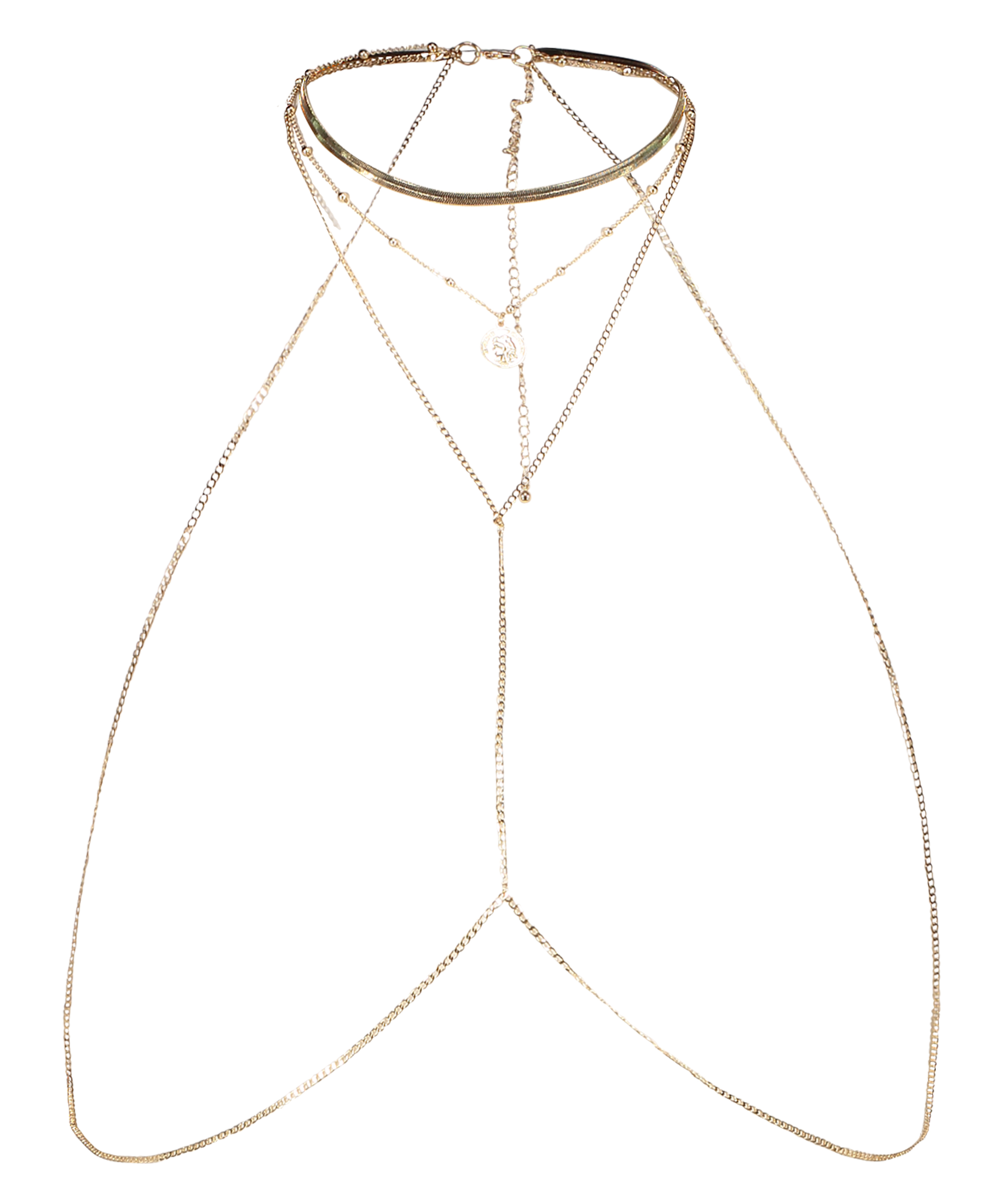 Harness Chain, Yellow, main