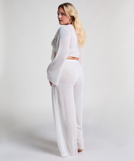 Beach Knit Pant, White