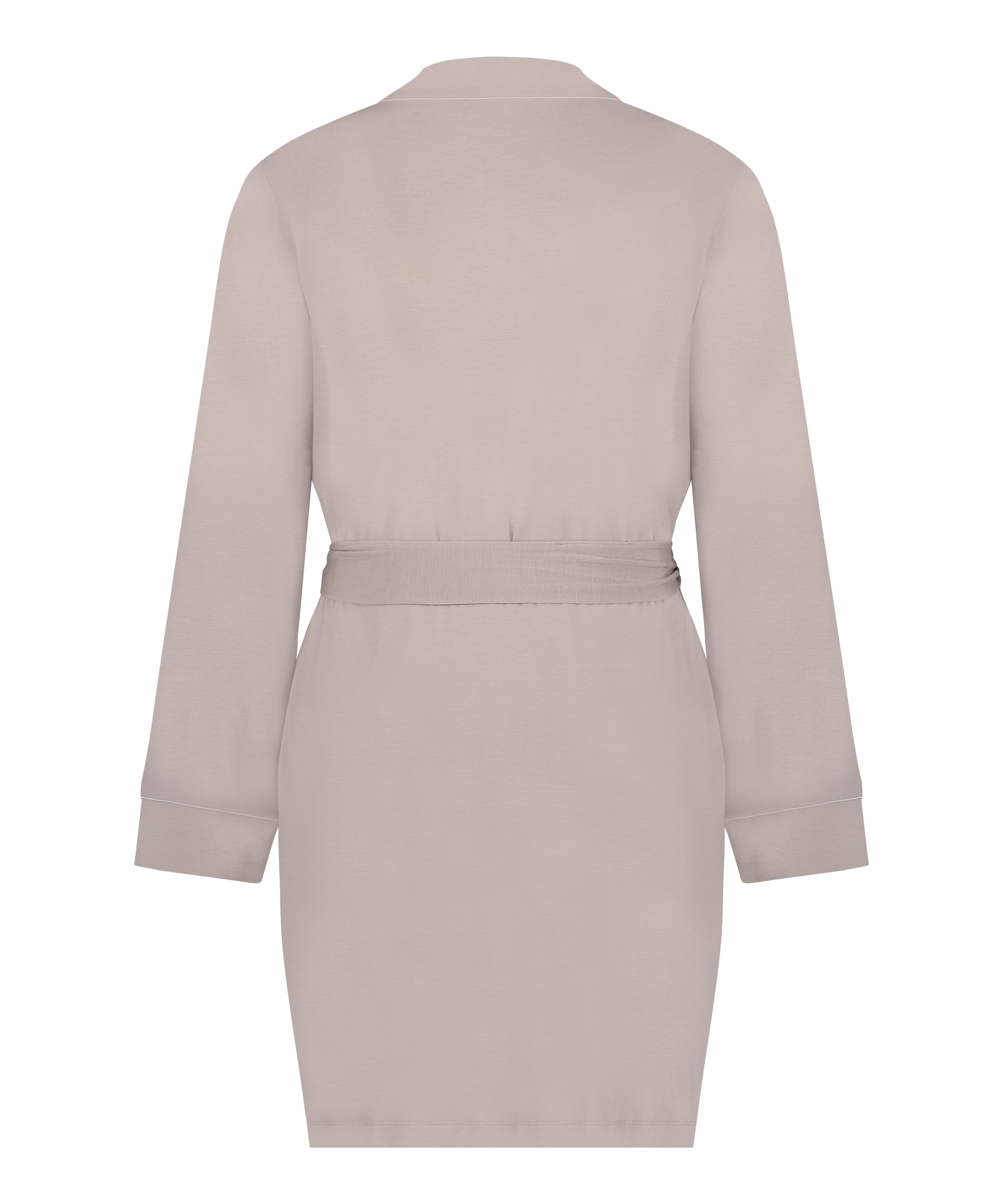 Short Jersey Robe Essentials, Beige, main