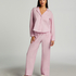 Cotton Pyjama Pants, Pink