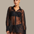 Camille Lace Top, Black