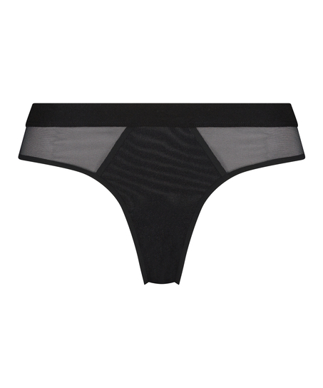 Invisible Brazilian Mesh, Black