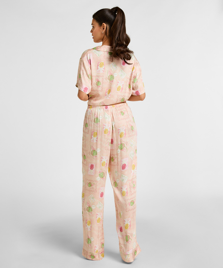 Satin Trousers, Orange