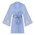 Satin Kimono, Blue