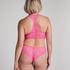 Invisible Lace Back Brazilian, Pink