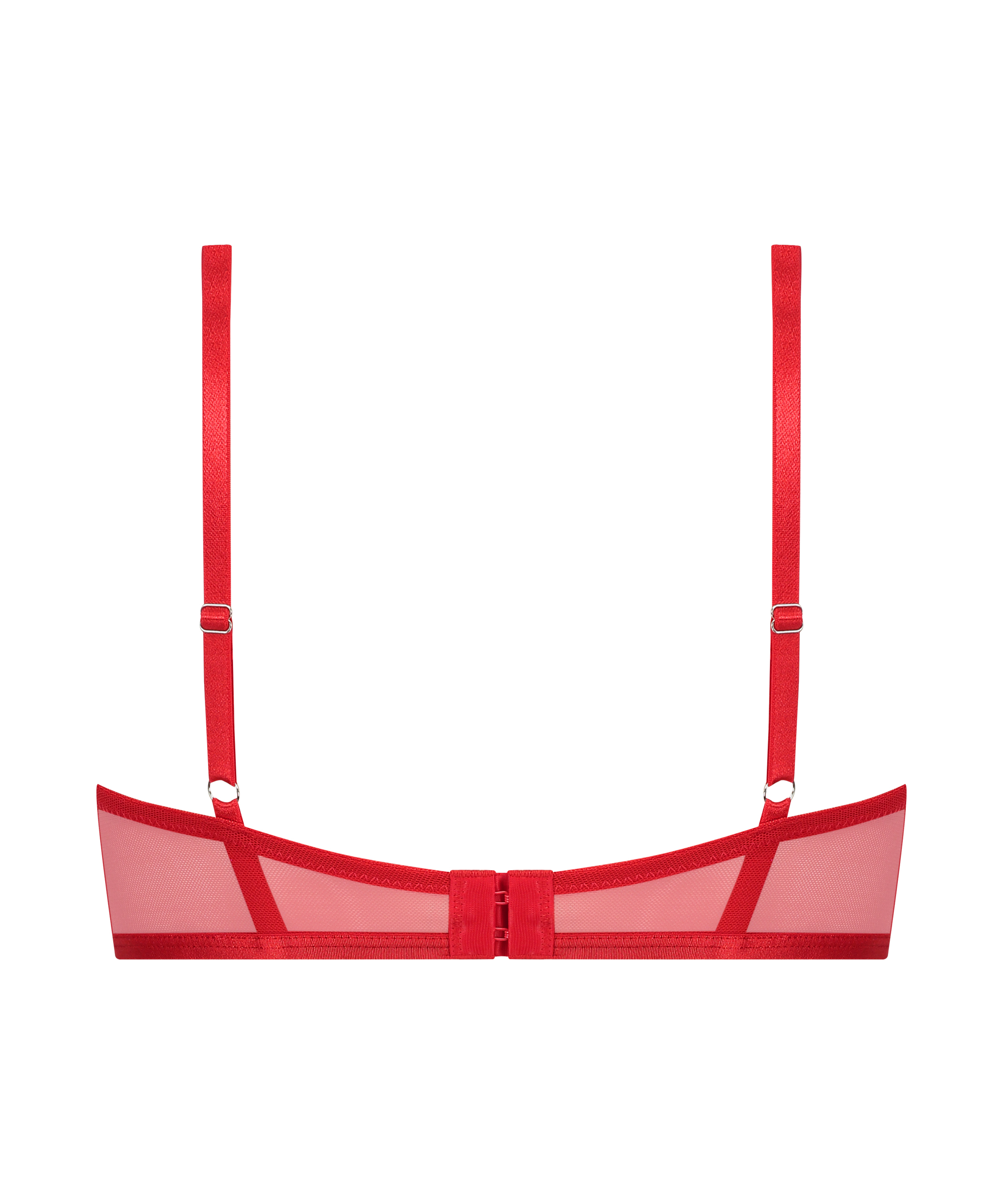 Pippa Padded Underwired Bra, Red, main