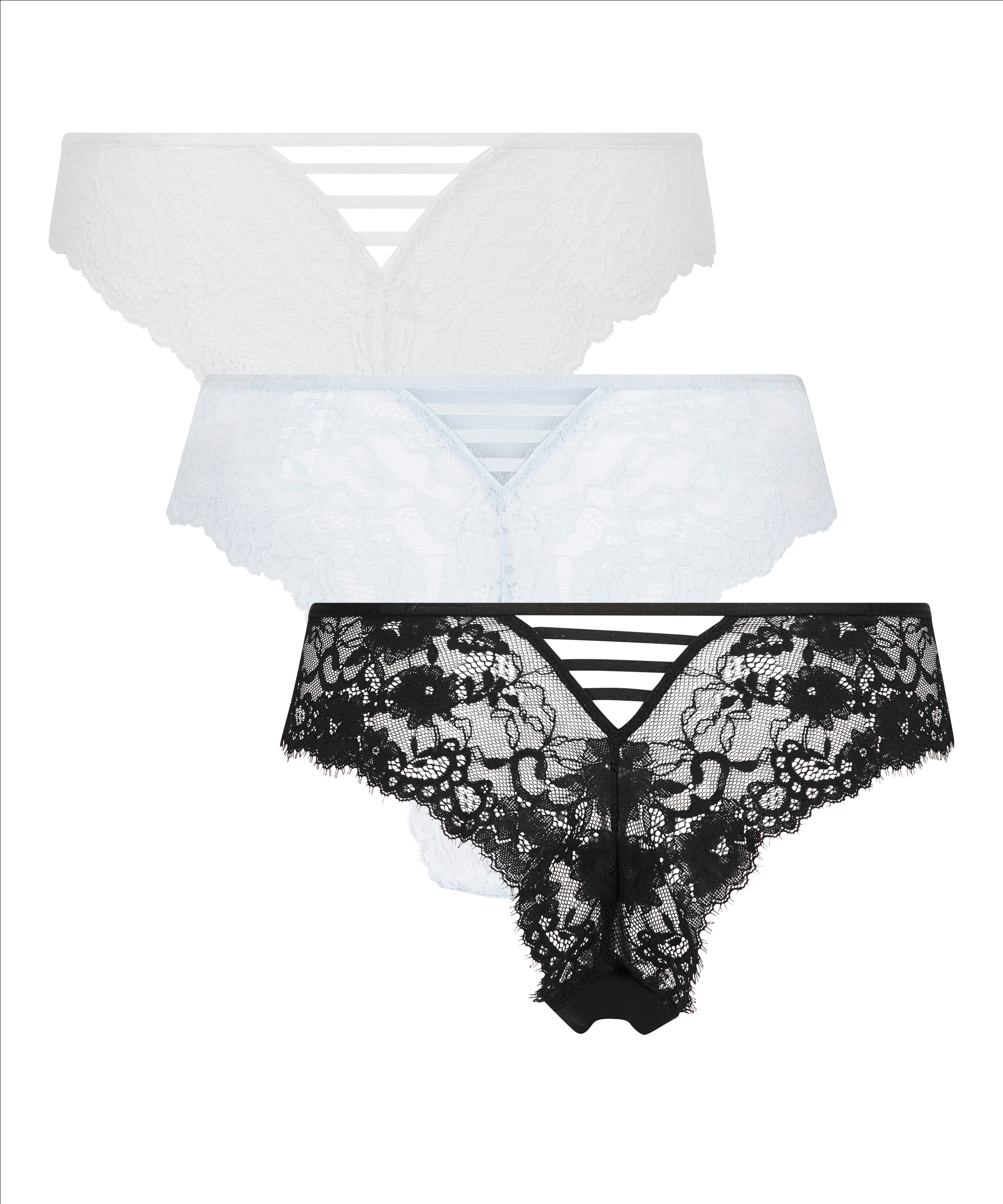 3-pack Belle Brazilian, Black, main