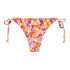 Tiki High-Leg Bikini Bottoms, Orange