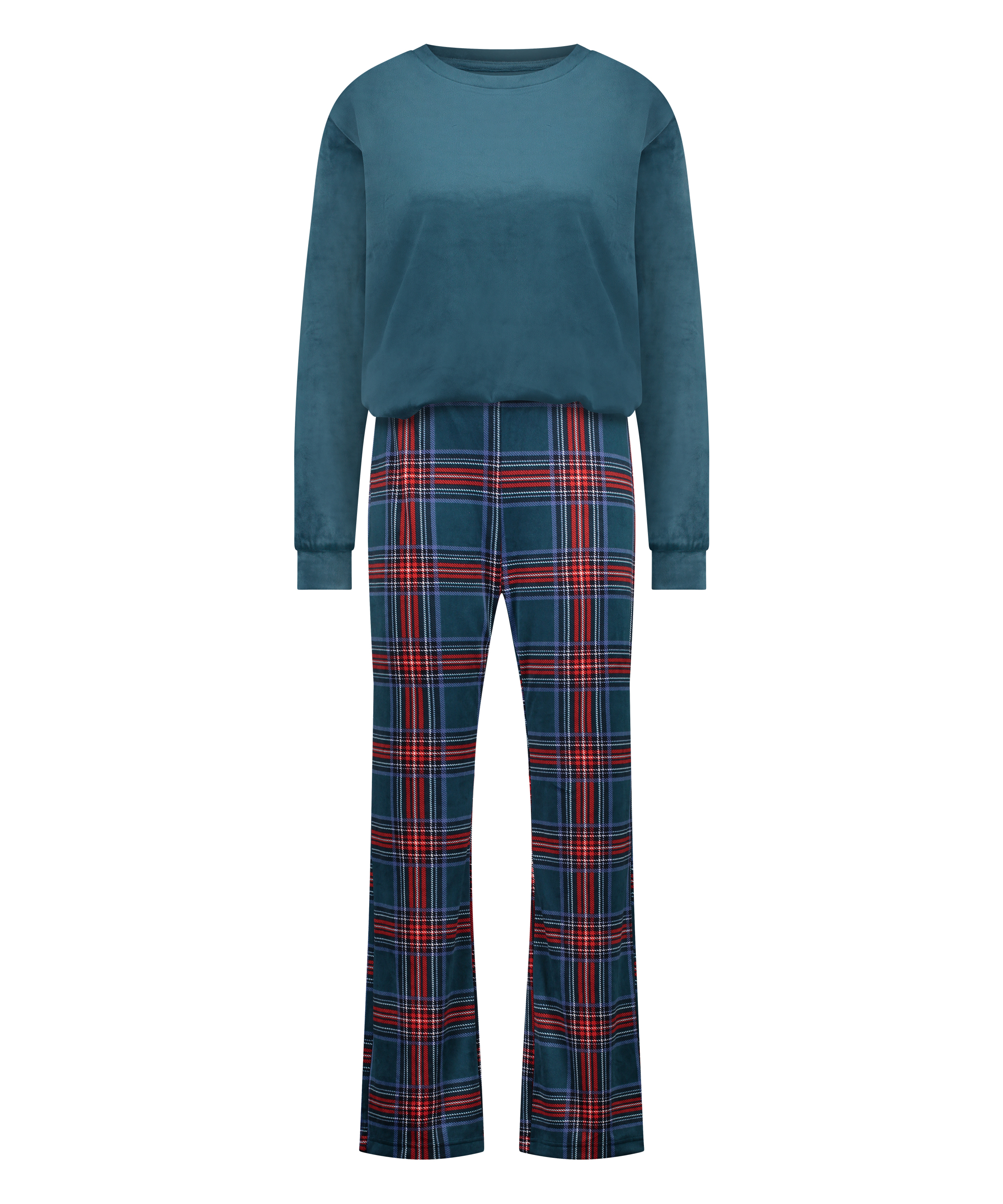 Pyjamaset with Bag, Blue, main