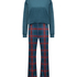 Pyjamaset with Bag, Blue