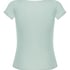 Ribbed Jersey Short-Sleeved Pyjama Top, Green
