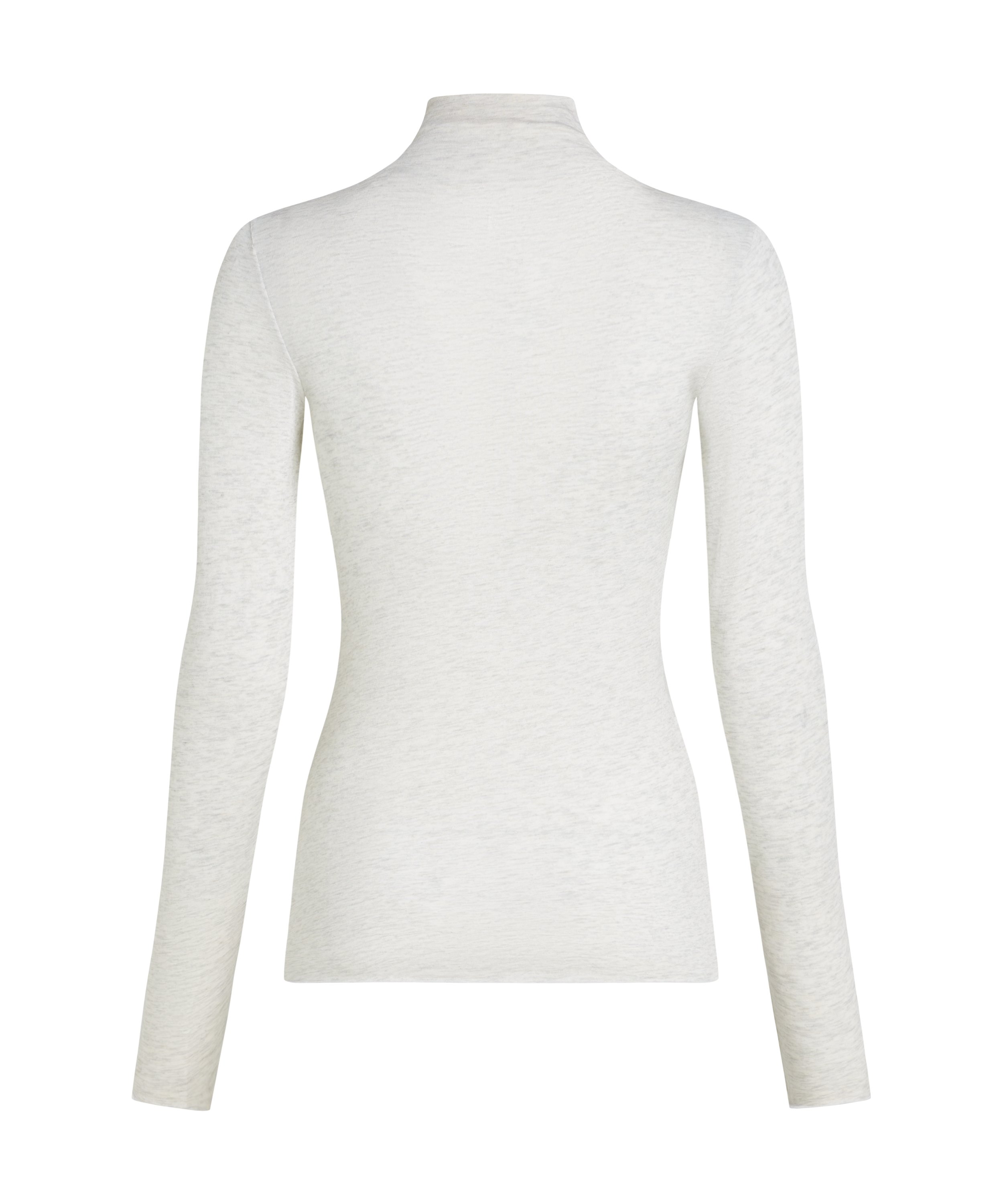 super soft Turtleneck shirt with Cashmere, Gray, main