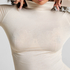 super soft Turtleneck Shirt with Cashmere, White