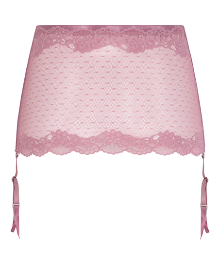 Laila Suspenderbelt Skirt, Pink