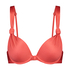 Luxe padded push-up bikini top Cup A - E, Red