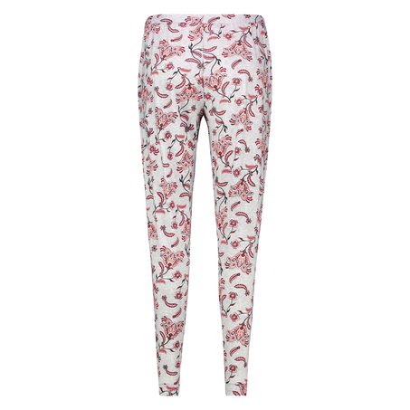 Loose-fitting Pajama Pants, Gray