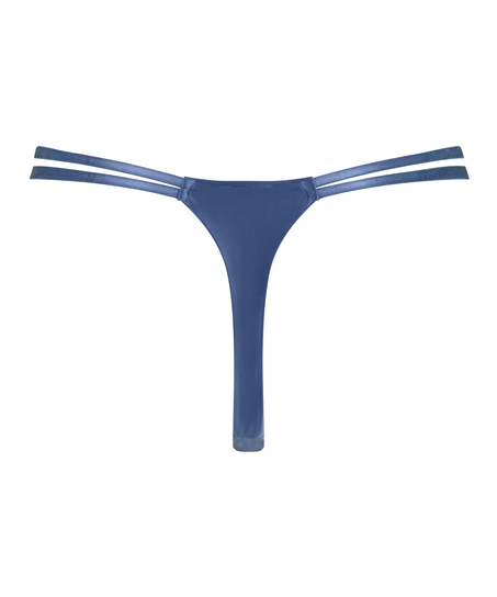 Daan High Leg Thong, Blue