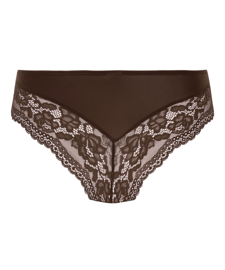 Valencia Brazilian Shorts, Brown