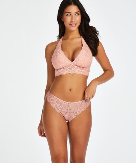 High leg Brazilian, Pink