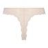 Lace Back Invisible Thong, Pink