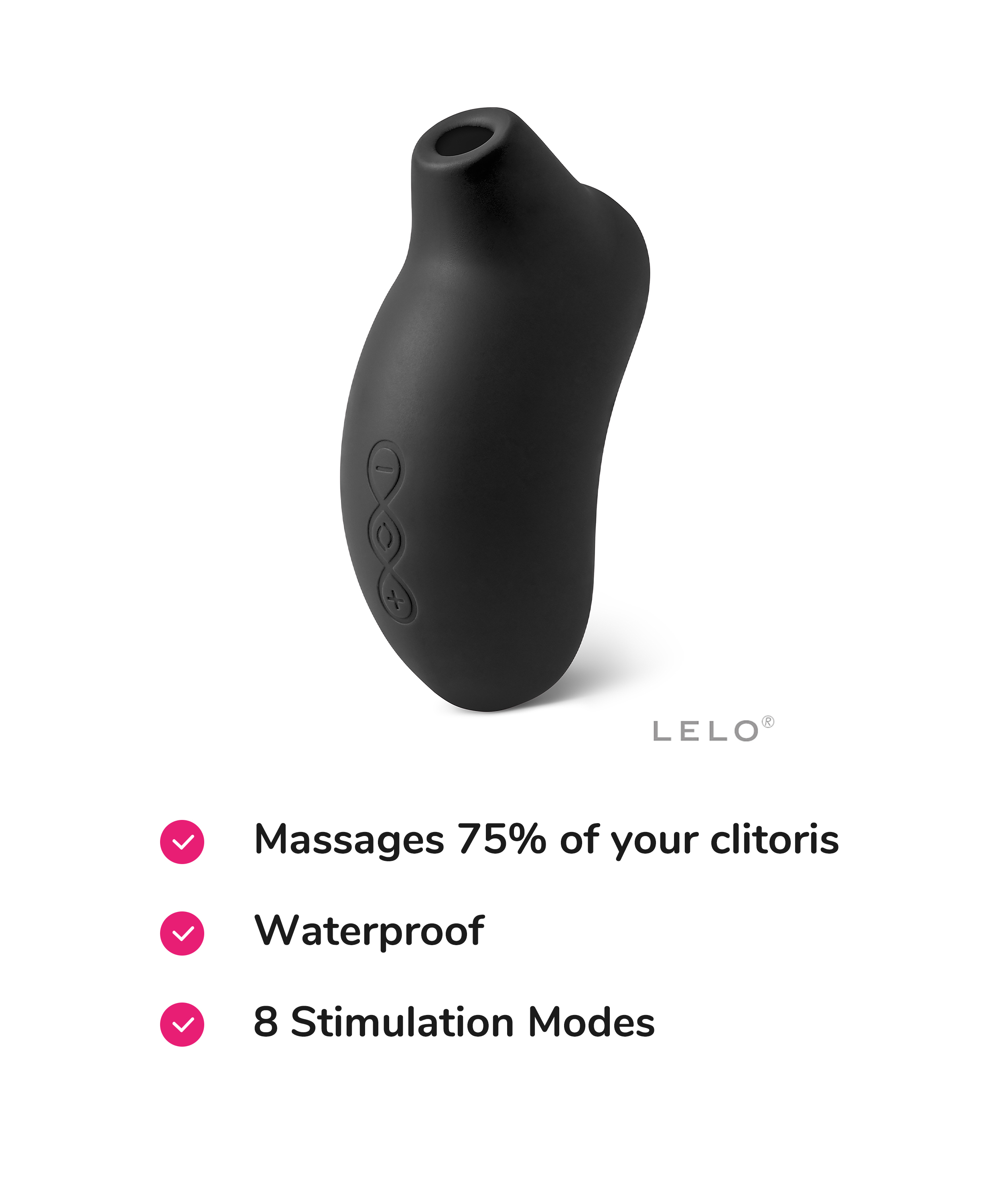 LELO SONA&trade;, Black, main