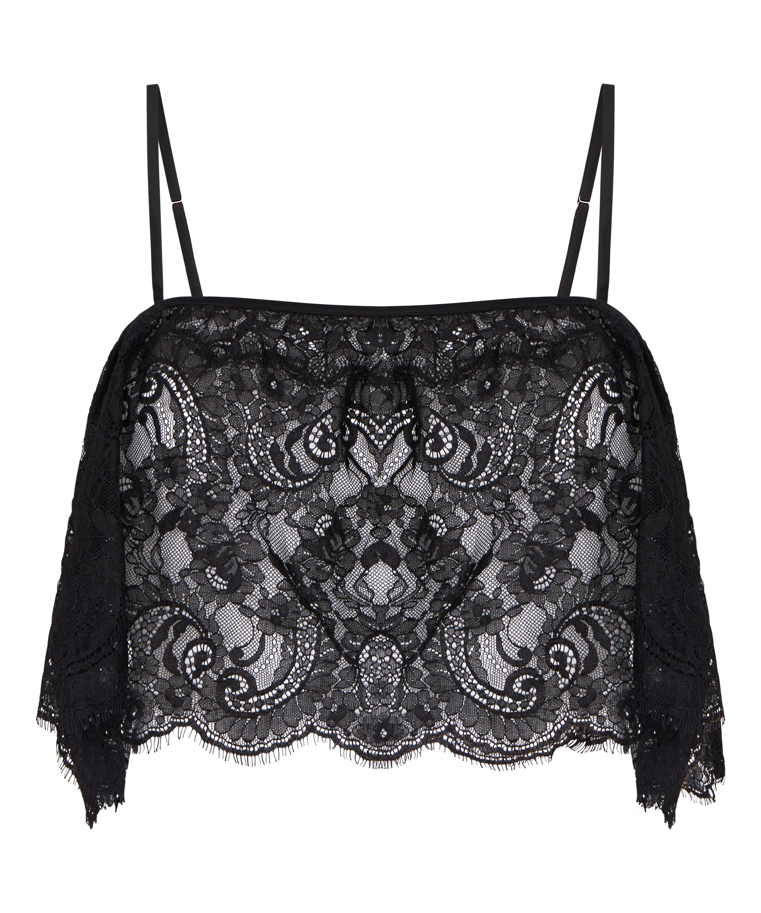 Cami Short Allover Lace Legacy, Black