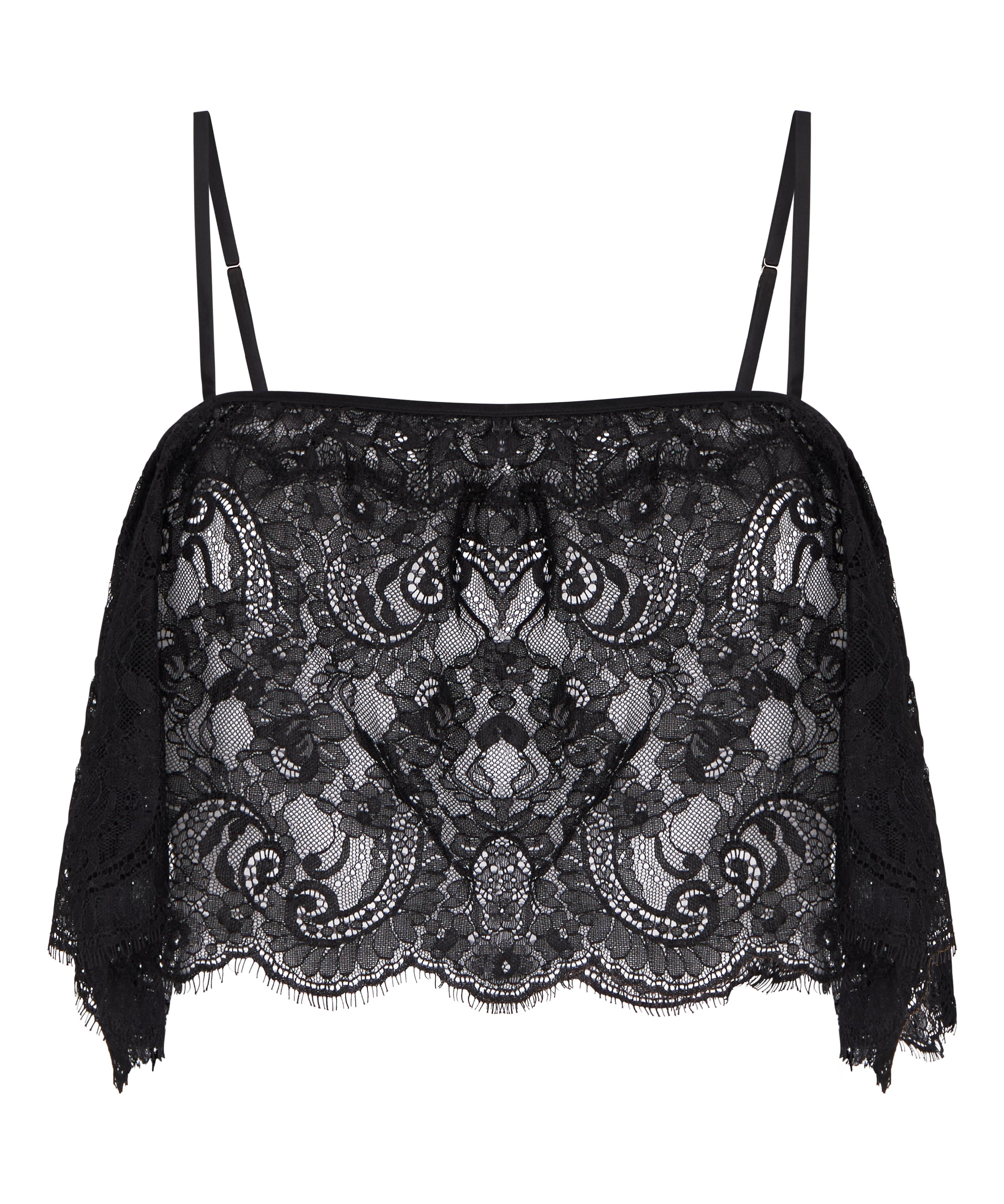 Cami Short Allover Lace Legacy, Black, main