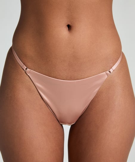 Free The Nipple Thong, Brown