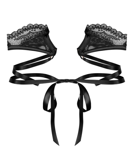 Lace Handcuffs, Black