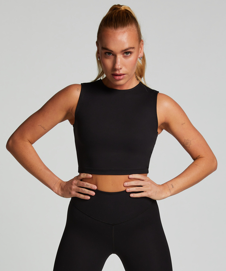 HKMX Sports Top, Black